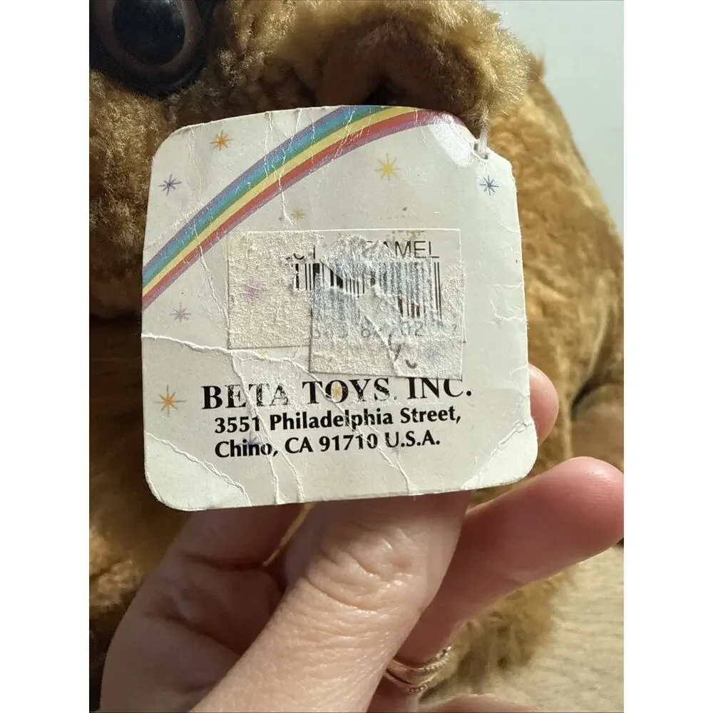 Beta Toys Camel Stuffed Animal Plush Toy 22” Long and 10” High With Tags K1